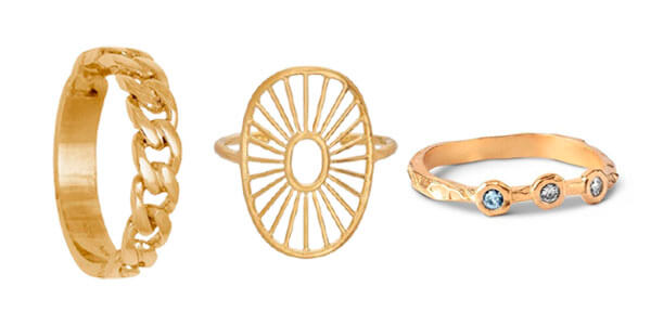 Forgyldte Ringe
